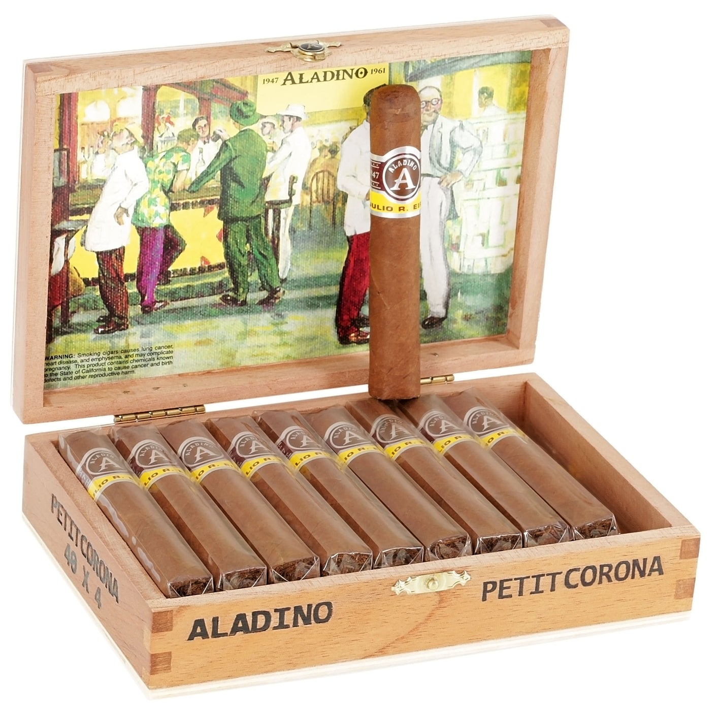 Aladino Corojo Petite Corona