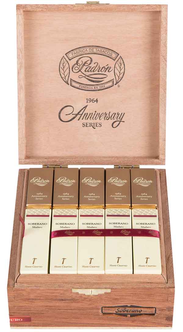 Padron 1964 Anniversary Series Soberano Tubos Natural